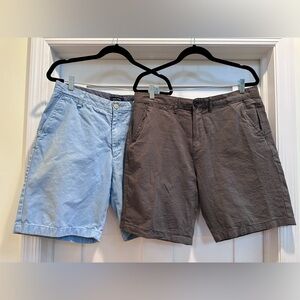 Two for One! Two Pairs Men’s Shorts. Nautica and Jachs.